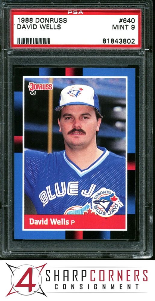メジャーリーグ　カード　David Wells MLB David Wells Signed Trading Cards, Collectible David