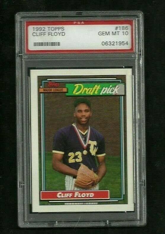 478 大リーグカード　クリフ.フロイド MLB Cliff Floyd Signed Trading Cards, Collectible Cliff