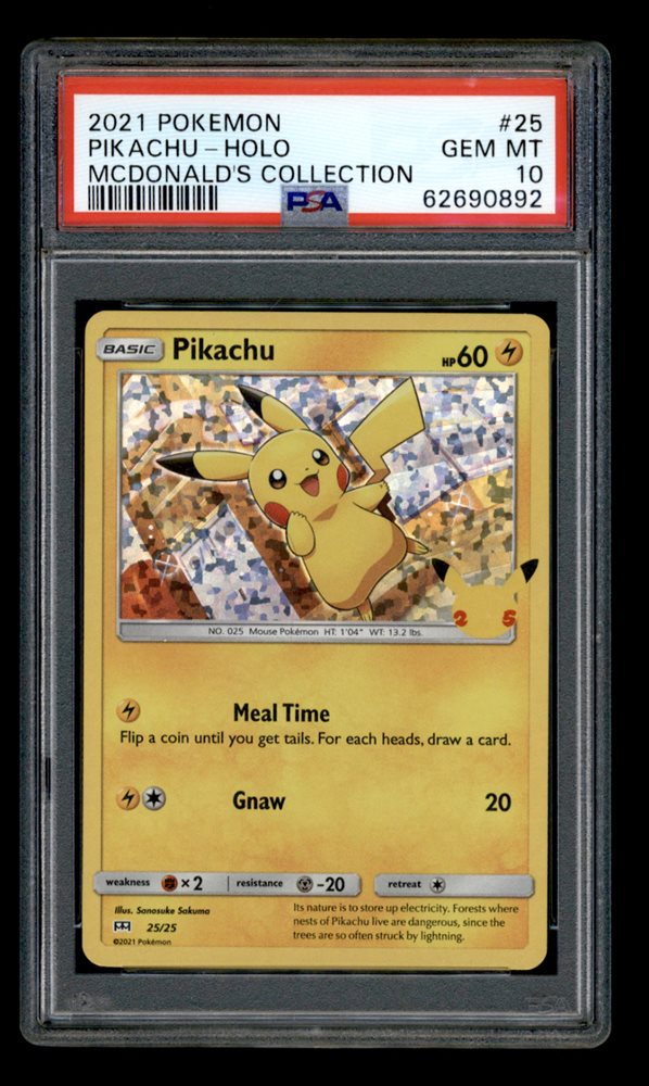 eBay Auction Item 235812715721 Tcg Cards 2021 Pokemon McDonald's Collection