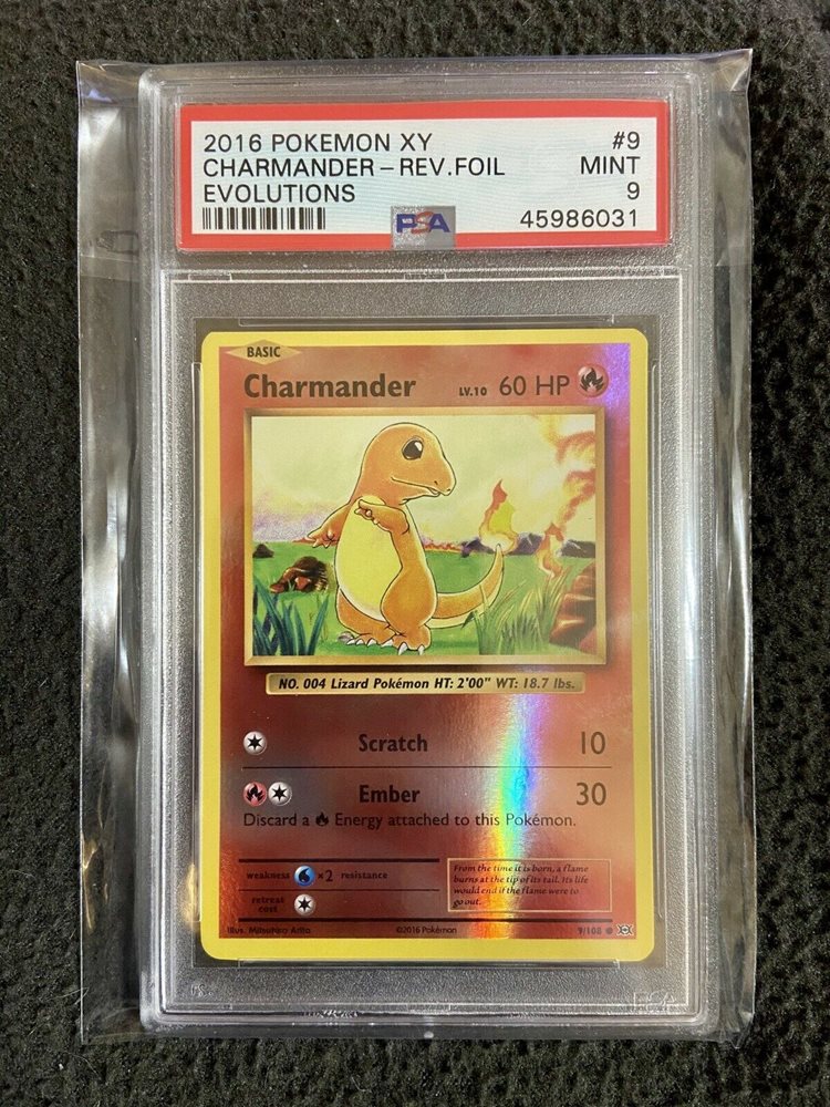 Auction Prices Realized Tcg Cards 2016 Pokemon XY Evolutions Charmander