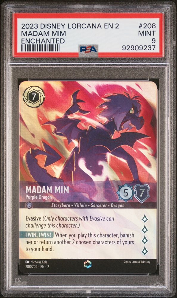 eBay Auction Item 305643864347 Tcg Cards 2023 Disney Lorcana En 2-Rise Of  The Floodborn