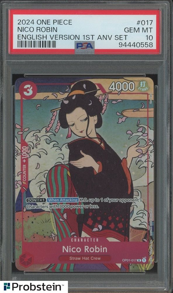 Auction Prices Realized Tcg Cards 2024 ONE PIECE ENGLISH