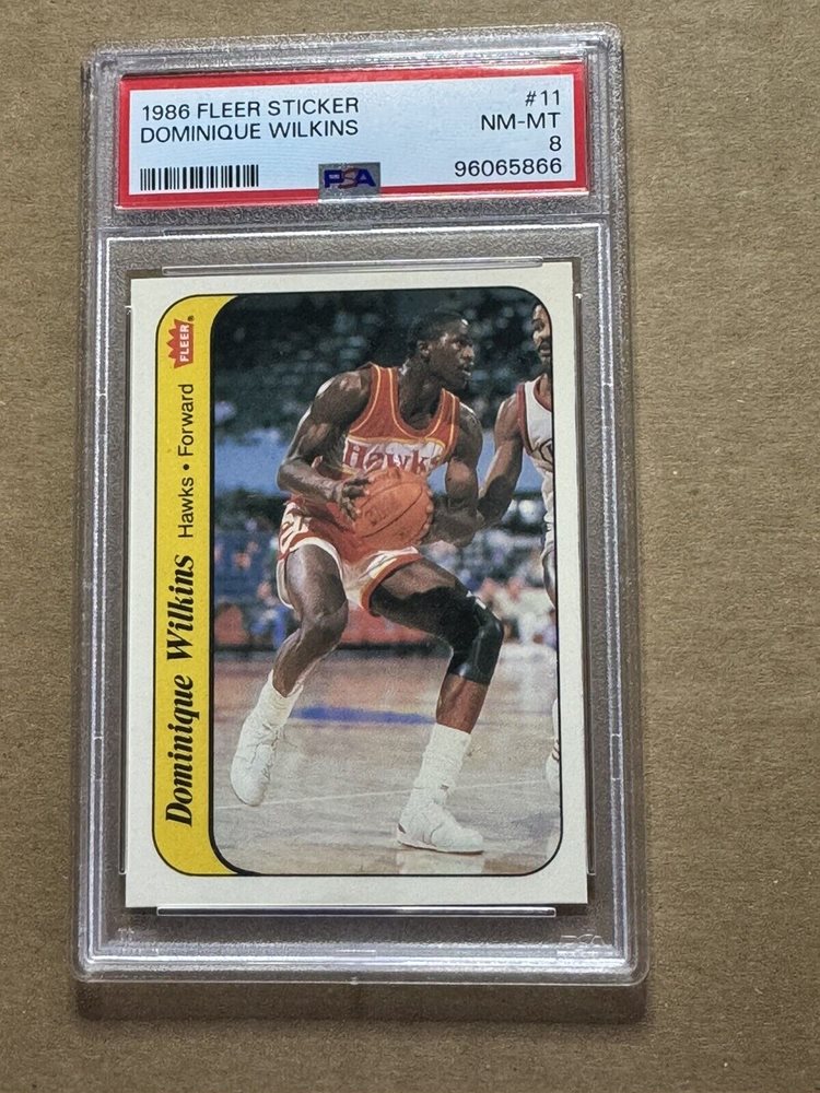Auction Prices Realized Basketball Cards 1986 Fleer Sticker 