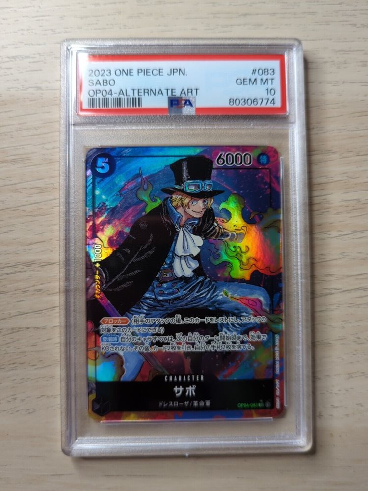 2023 One Piece Japanese Op04-kingdoms Of Intrigue 083 Sabo