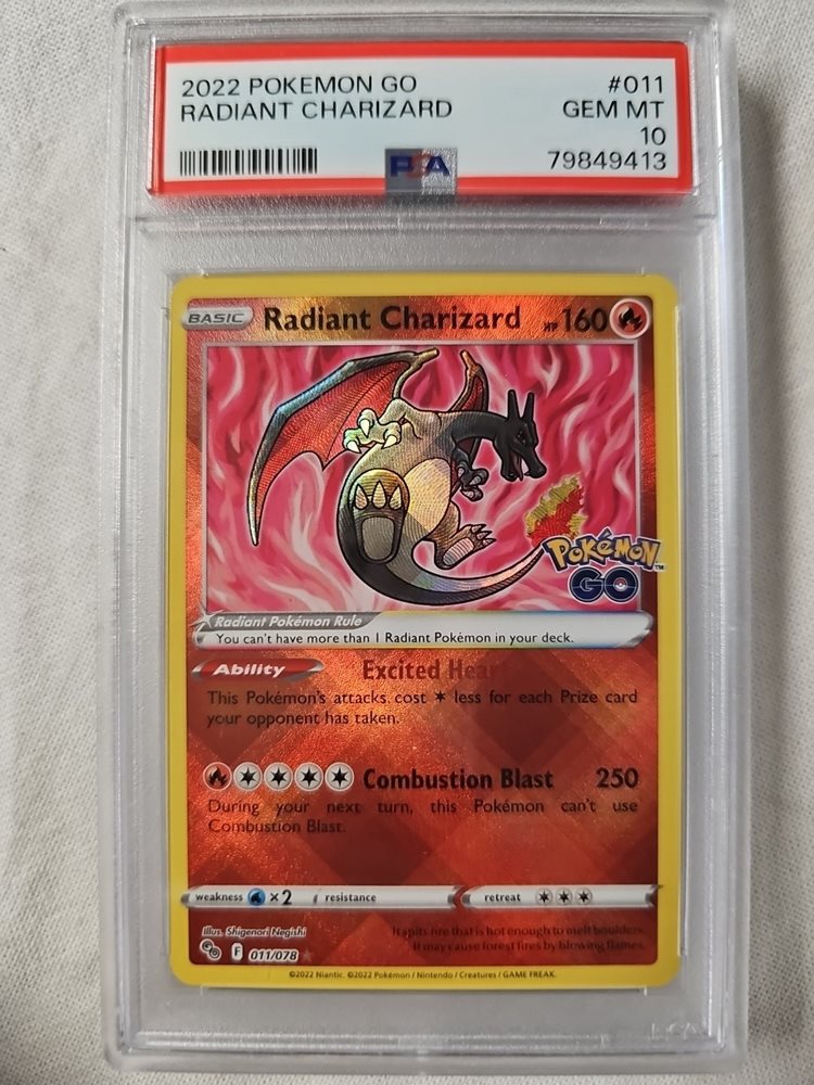 Auction Prices Realized Tcg Cards 2022 POKEMON GO Radiant Charizard