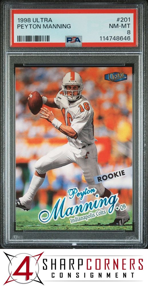 Auction Prices Realized Football Cards 1998 ULTRA Peyton Manning