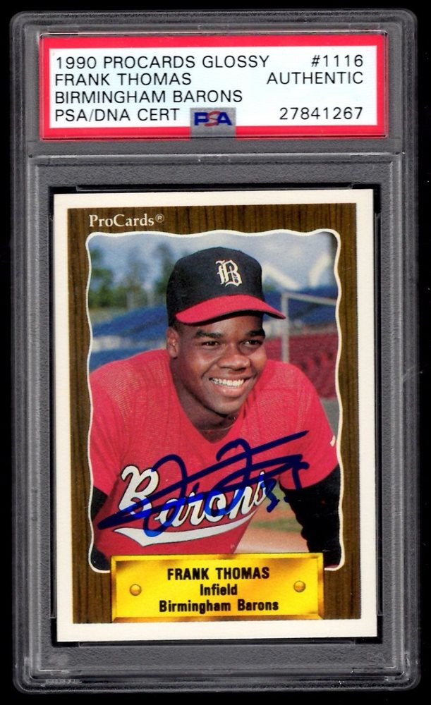 Auction Prices Realized Minor League Cards 1990 Procards Glossy Frank