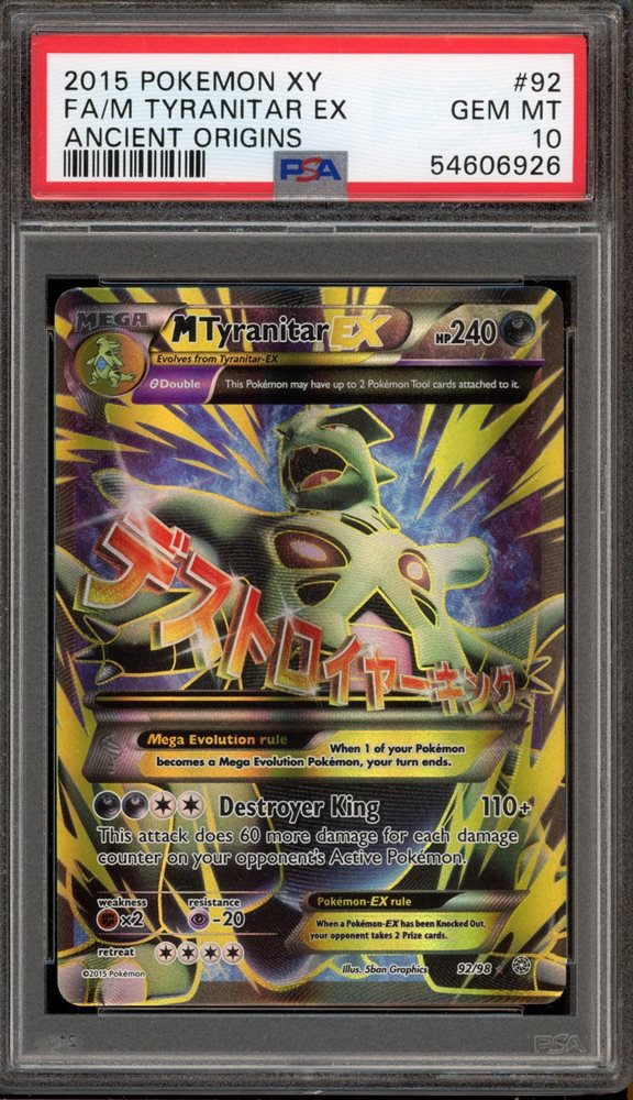 Auction Prices Realized Tcg Cards 2015 POKEMON XY ANCIENT ORIGINS