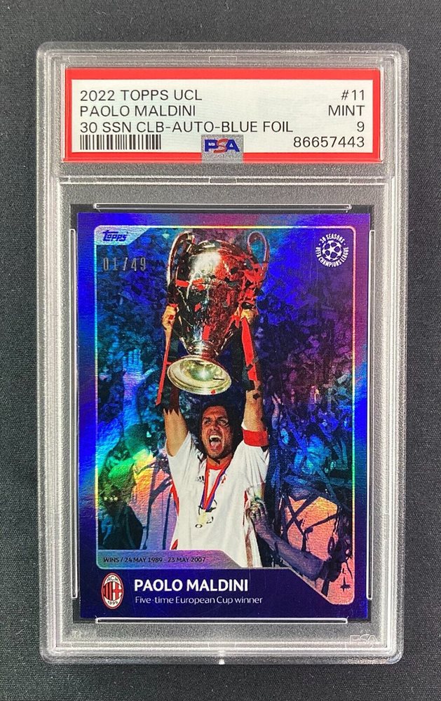 49枚限定】2022 Topps 30 Seasons Celebration MICHAEL OWEN /49 Auto