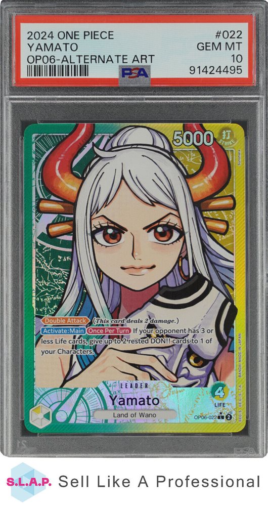 Auction Prices Realized Tcg Cards 2024 ONE PIECE OP06-WINGS