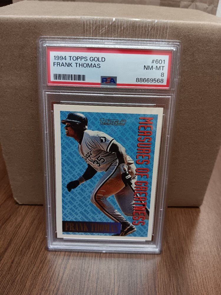 Auction Prices Realized Baseball Cards 1994 TOPPS GOLD Frank Thomas