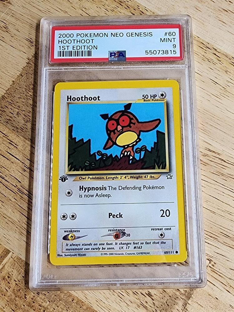 eBay Auction Item 385351318094 Tcg Cards 2000 Pokemon Neo Genesis 1st  Edition