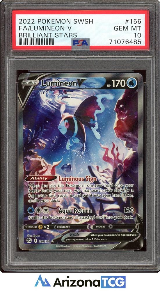 PSA10 ネオラントV lumineon 2022 48 2022 Lumineon V PSA 10 SA - カルドバ
