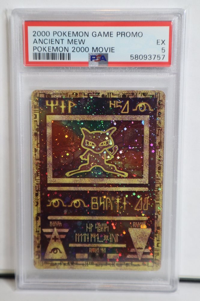 PSA9] Ancient Mew 2019 Mewtwo Strikes Evolution Pokemon Card