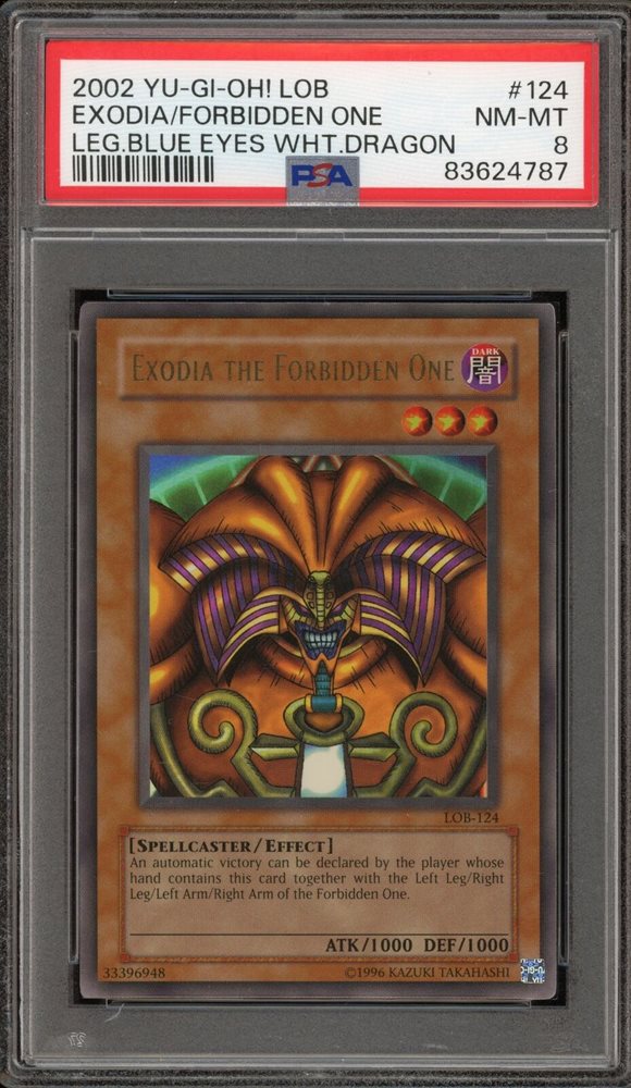 エグゾディア 2002 PSA10 Auction Prices Realized Tcg Cards 2002 YU-GI-OH! LOB-LEGEND