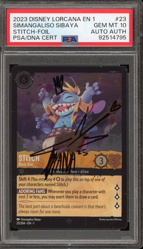 Auction Prices Realized Tcg Cards 2023 DISNEY LORCANA EN 1