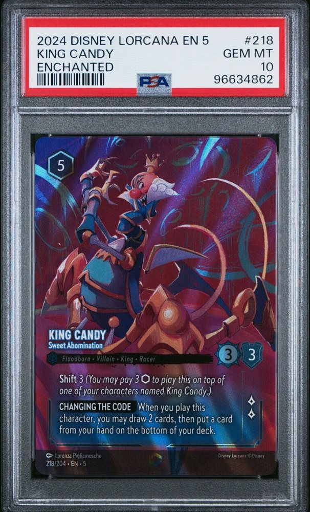 PSA10Disney Loracana ハデス #205 813 2023 Disney Lorcana EN 1 Enchanted #205 Hades PSA 10 | eBay