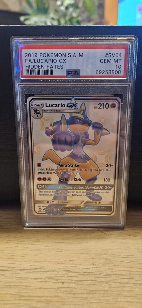 lucario gx pokemon card Lucario GX 135/131