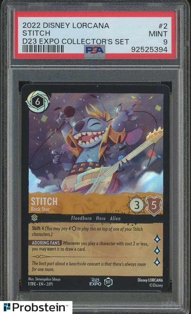 Auction Prices Realized Tcg Cards 2022 DISNEY LORCANA PROMO