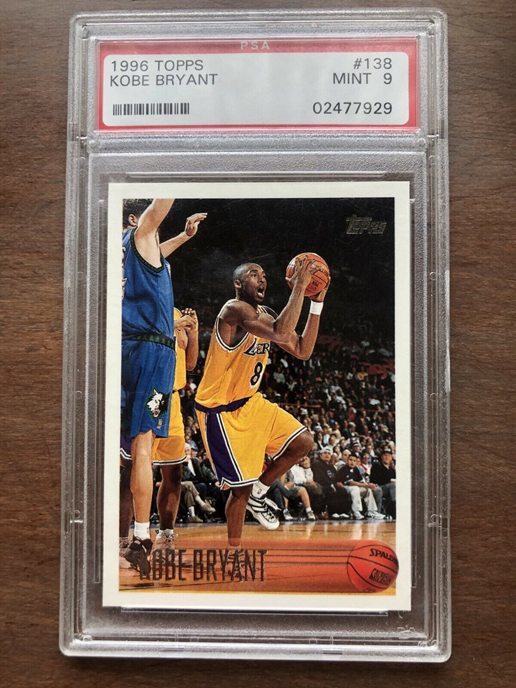 1996 topps kobe bryant 138