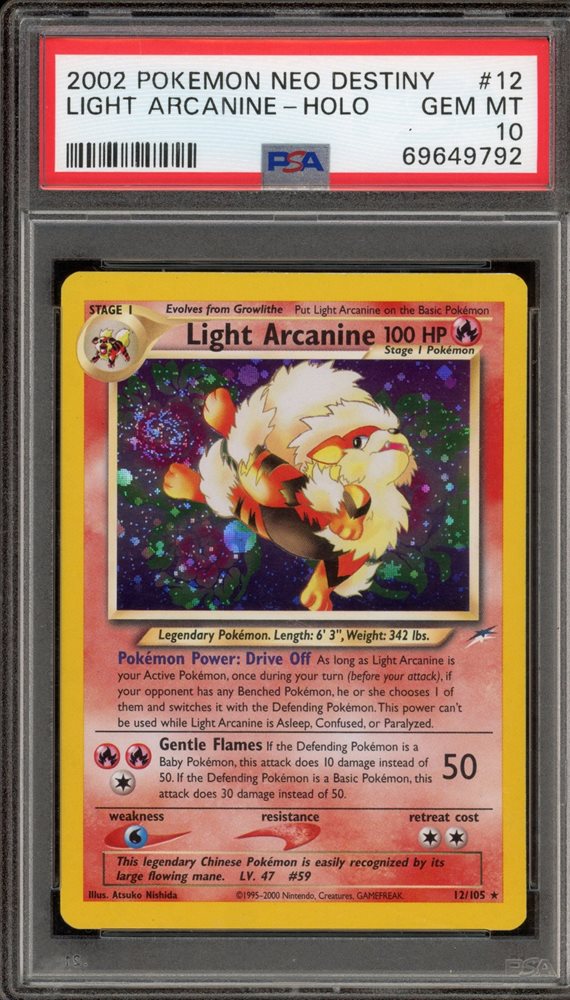 Auction Prices Realized Tcg Cards 2002 POKEMON NEO DESTINY