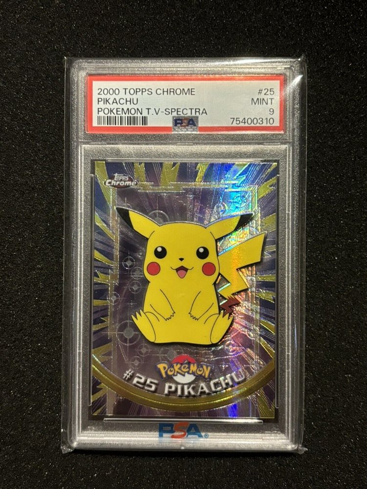 Auction Prices Realized Tcg Cards 2000 TOPPS CHROME POKEMON T.V.