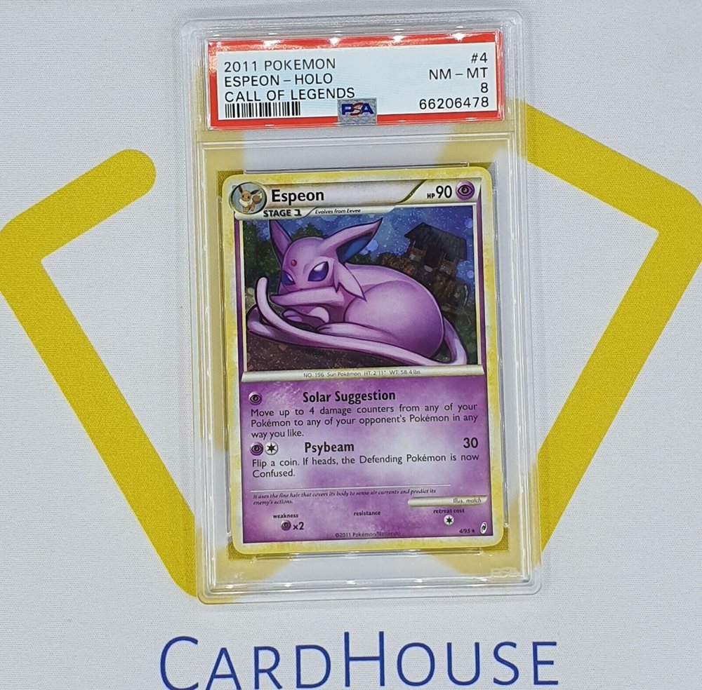 Auction Prices Realized Tcg Cards 2011 Pokemon Call of Legends Espeon-Holo