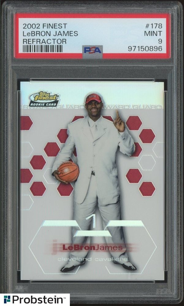 Auction Prices Realized Basketball Cards 2002 FINEST Lebron