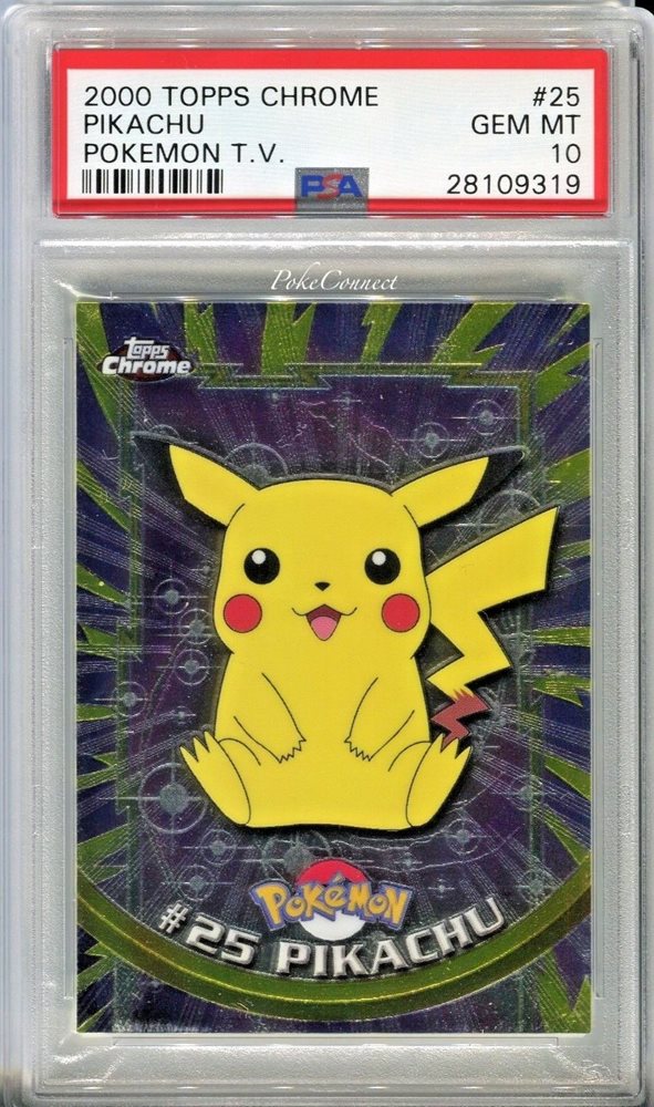 eBay Auction Item 253342699160 Tcg Cards 2000 Topps Chrome Pokemon