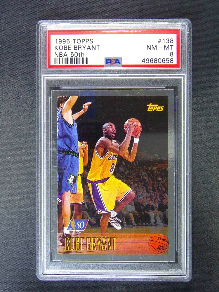 Auction Prices Realized Basketball Cards 1996 TOPPS Kobe Bryant