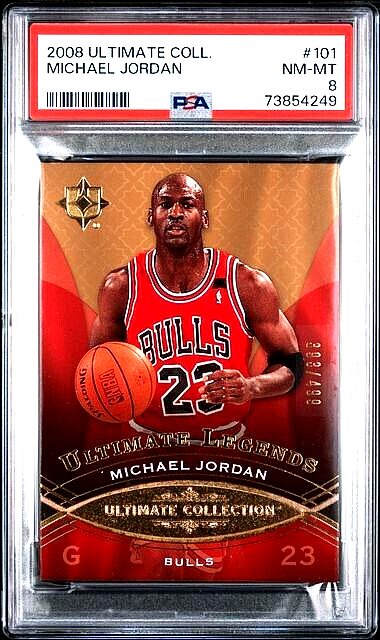 その他 Michael Jordan UD Ultimate Collection 2000-01 UD Ultimate Collection #8 Michael Jordan /750!! (PSA