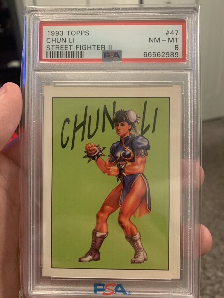 Auction Prices Realized Non-Sport Cards 1993 TOPPS STREET FIGHTER II ...