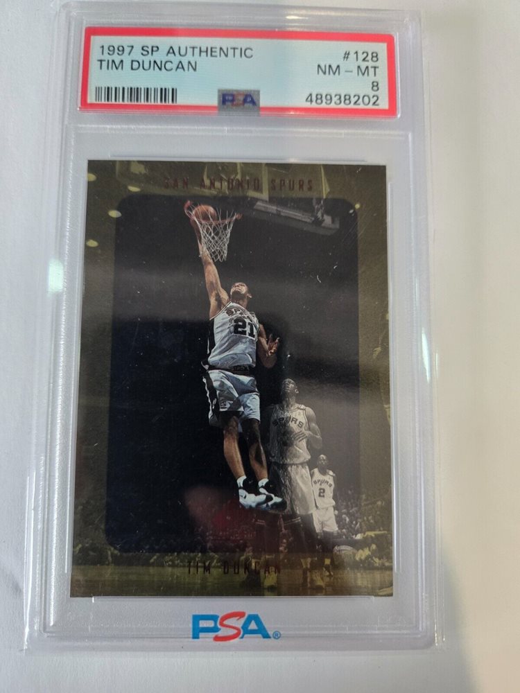 1997-98 SP Authentic Tダンカン ルーキーカード Tim Duncan #128 Prices [Rookie] | 1997 SP Authentic