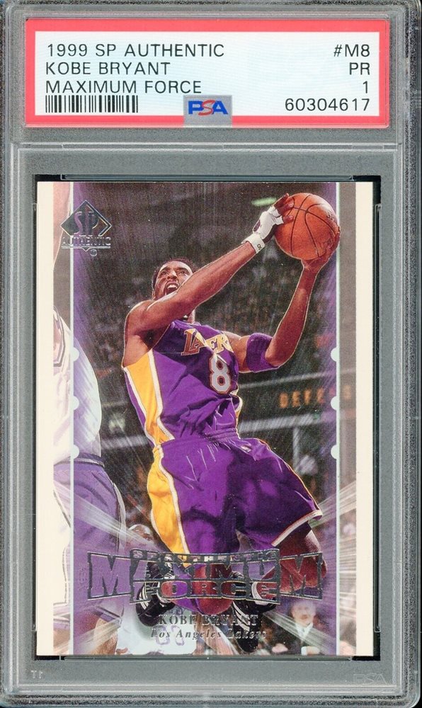 コレクション SP MAXIMUM FORCE NBA Kobe Bryant Auction Prices Realized Basketball Cards 1999 SP AUTHENTIC