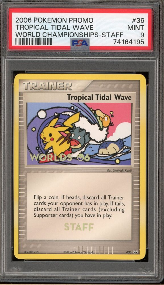 激レア トロピカルタイダルウェーブ　WCS ワールドチャンピオン 英語 Tropical Tidal Wave [Worlds 10] #L-P Prices | Pokemon