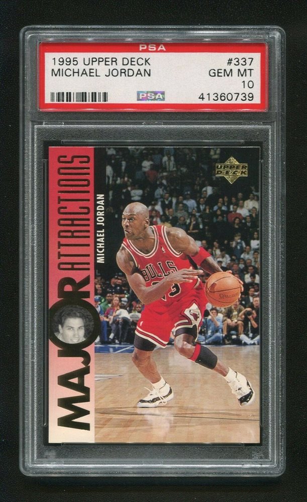 1995 upper deck michael jordan
