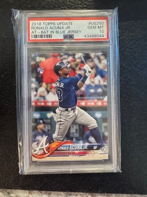 レア2018 Topps インサート RC PSA 10 ロナルド・アクーニャ Ronald Acuna Jr Rookie Card Psa 10 | eBay