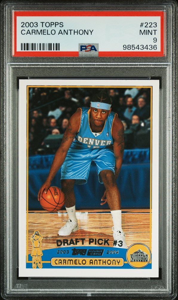 その他 2003 topps Carmelo Anthony rc black /500 Carmelo Anthony 2003 Topps Chrome #113 Black Refractor /500