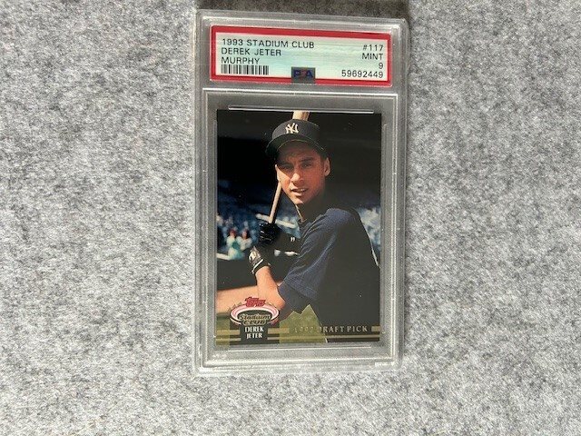 1993 デレク・ジータ　psa7 Derek Jeter RC 1993 Topps 1992 Draft Pick Card # 98 PSA 7 NM