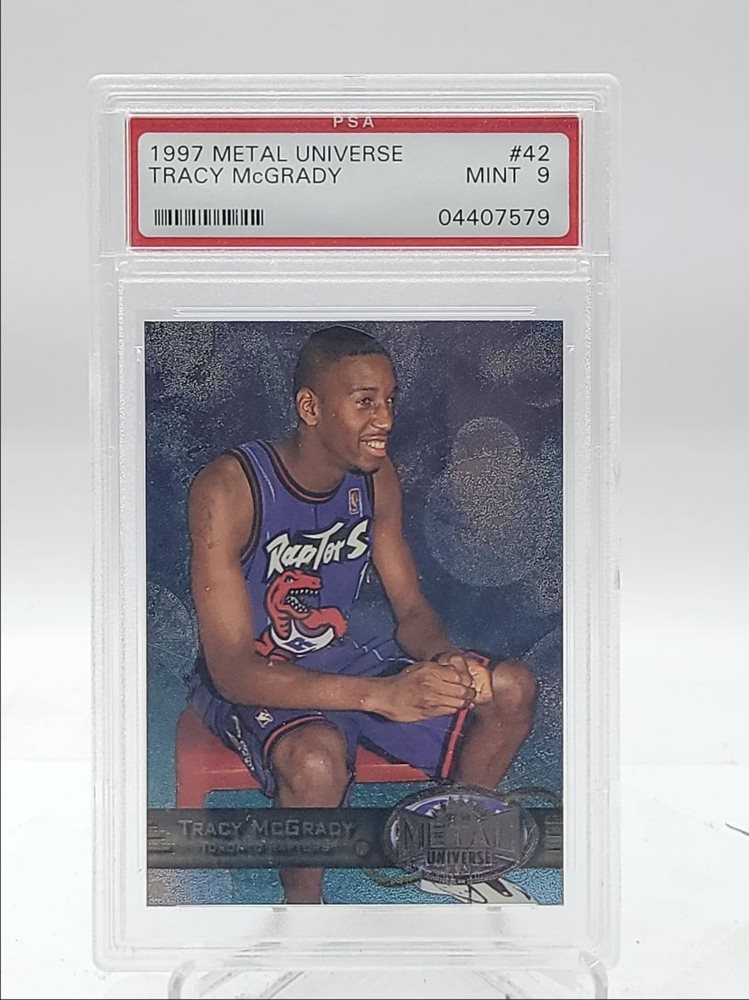 【PSA10】1997 l Universe Tracy McGrady Auction Prices Realized Basketball Cards 1997 METAL UNIVERSE