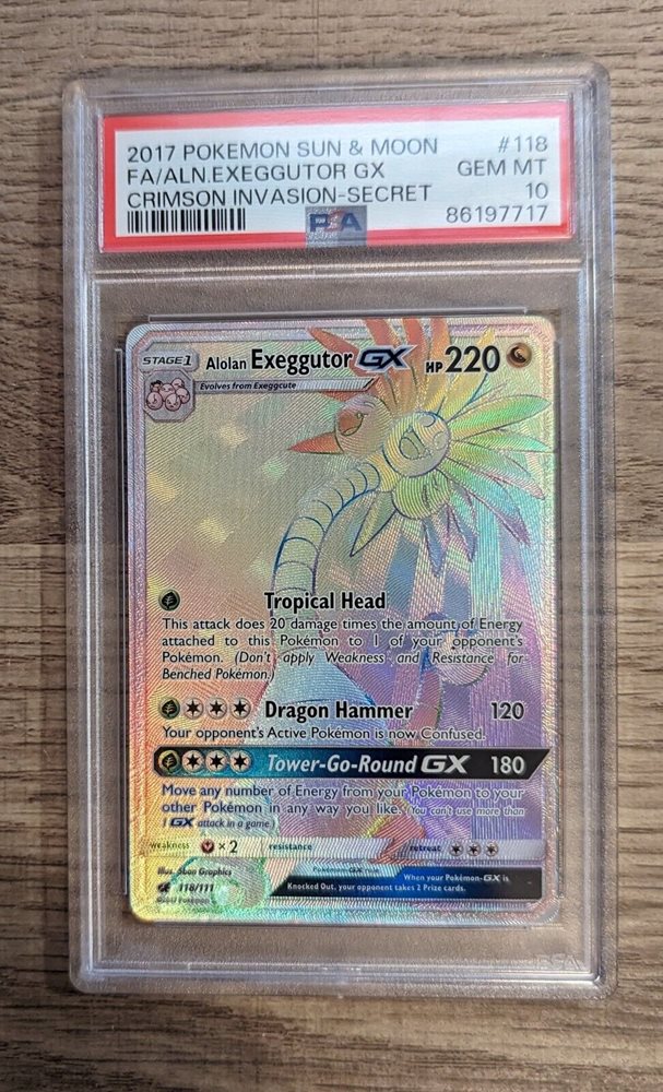 sun and moon crimson invasion rare cards Pokemon Sun & Moon Crimson Invasion Rare Mismagius #40
