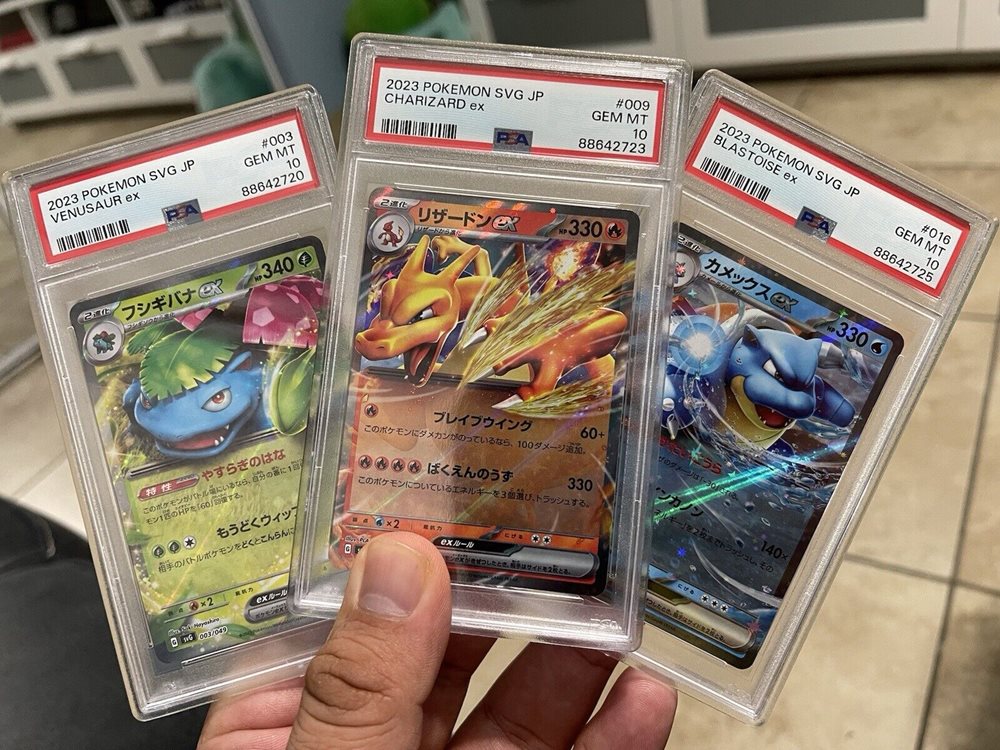thumbnail image 2 of Charizard Ex 009/049 (RR) – Japanese SV Special Deck Set, Holo Full Art Fire Type 2 of 6