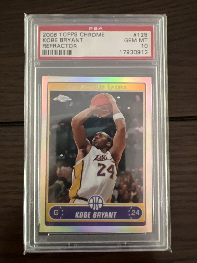 Auction Prices Realized Basketball Cards 2006 Topps Chrome Kobe Bryant