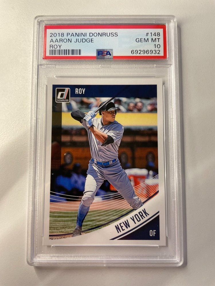 Auction Prices Realized Baseball Cards 2018 PANINI DONRUSS Aaron Judge