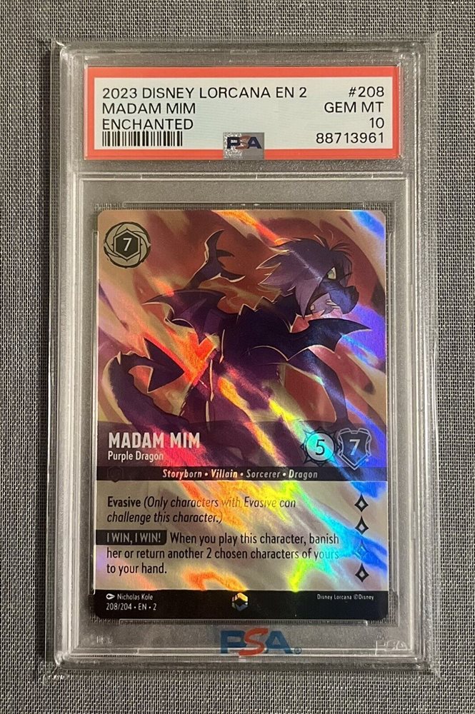 Auction Prices Realized Tcg Cards 2023 DISNEY LORCANA EN 2