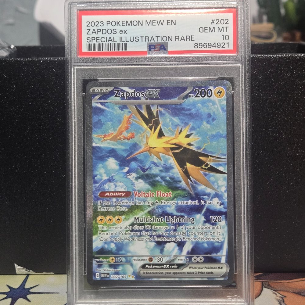 Auction Prices Realized Tcg Cards 2023 POKEMON MEW EN-151 Zapdos Ex