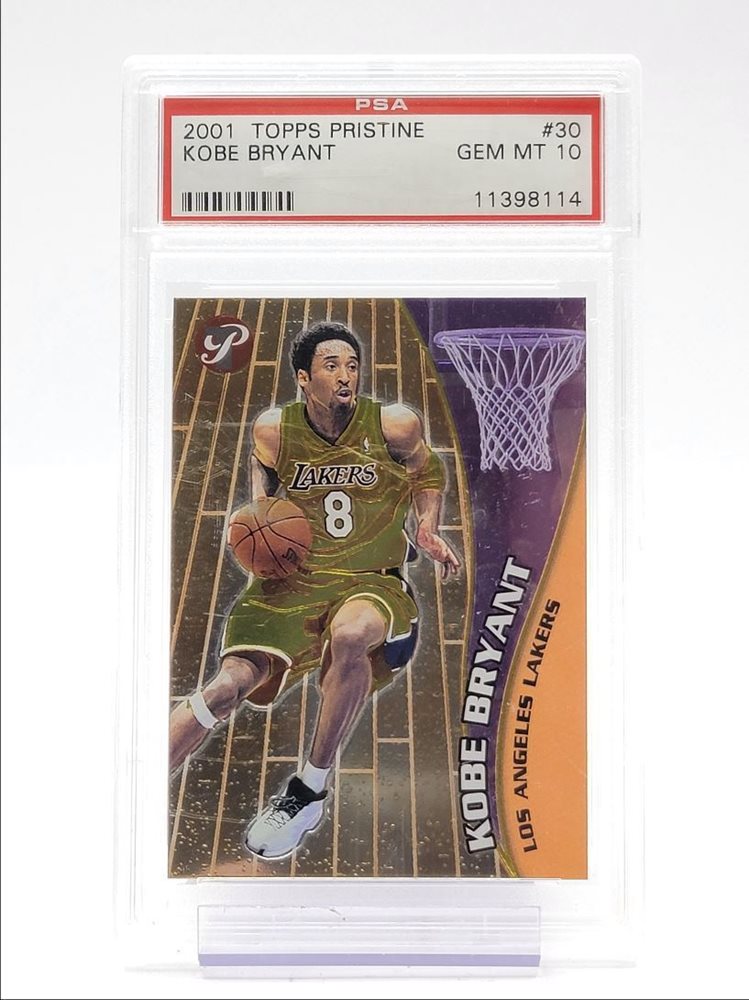 Auction Prices Realized Basketball Cards 2001 Topps Pristine Kobe  