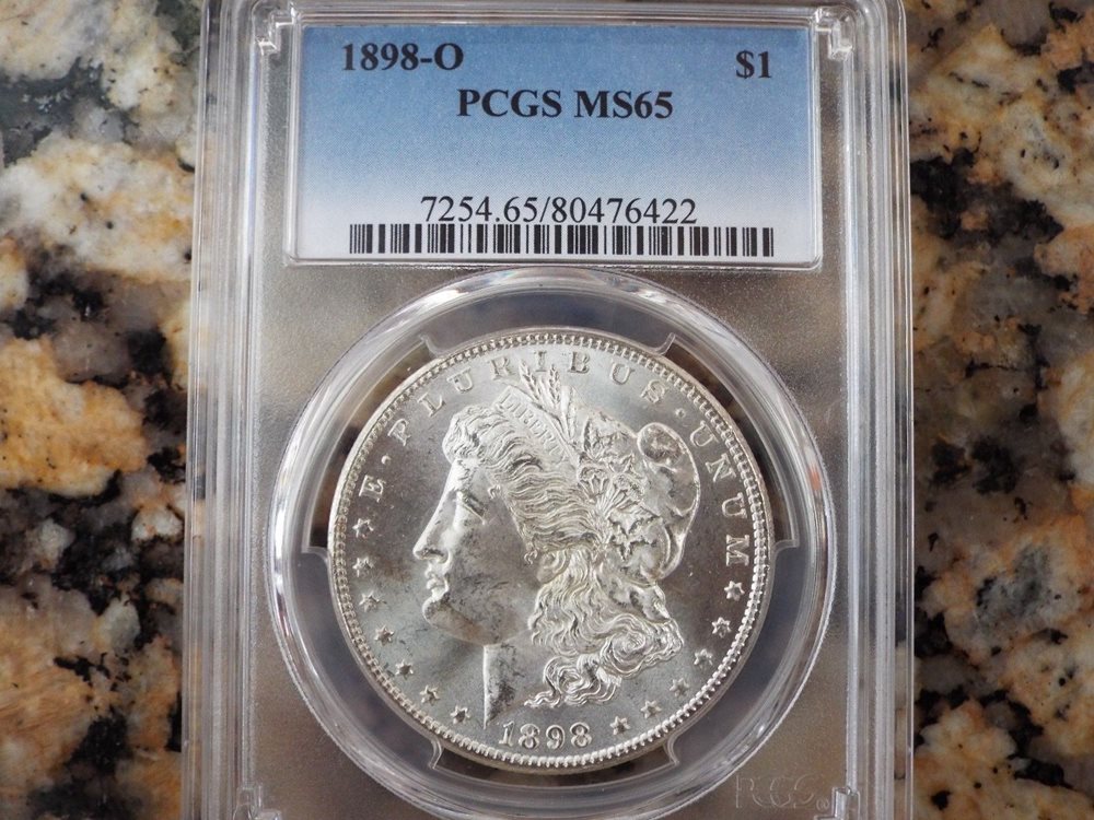 1898-O Morgan Silver Dollar, PCGS MS-65!, MS65 - PCGS Auction Prices