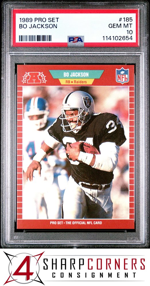 Auction Prices Realized Football Cards 1989 PRO SET Bo Jackson