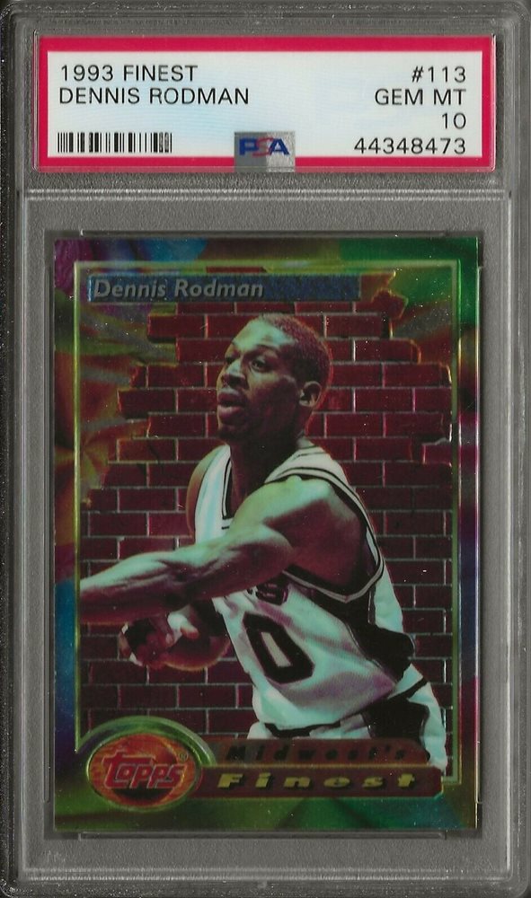 DENNIS RODMAN FINEST 289枚 GOLD REFRACTOR Kobe Bryant 1996-97 E-X2000 #30 RC – Basketball Card Guy